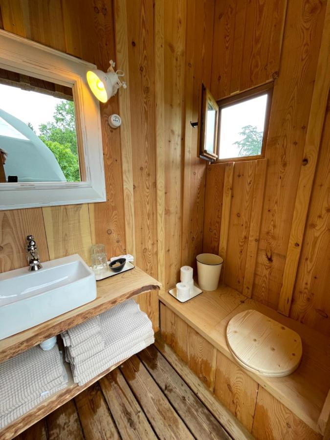 Dome Insolite Lichen Jacuzzi Et Petits-Dejeuners Inclus Gondrin Bagian luar foto